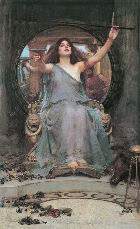 Circe Offering the Cup to Odysseus