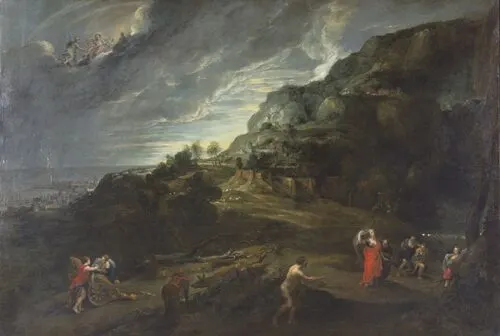 Ulysses Landing on the Island of the Phaeacians